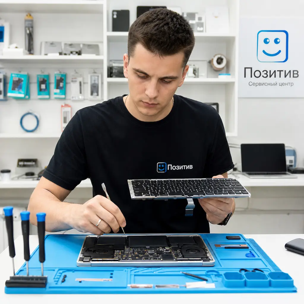 заменить клавиатуру на Apple Macbook в Сочи