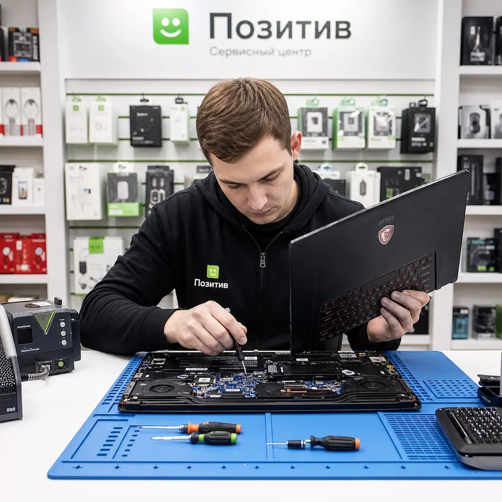 заменить клавиатуру на ноутбуке MSI в Сочи