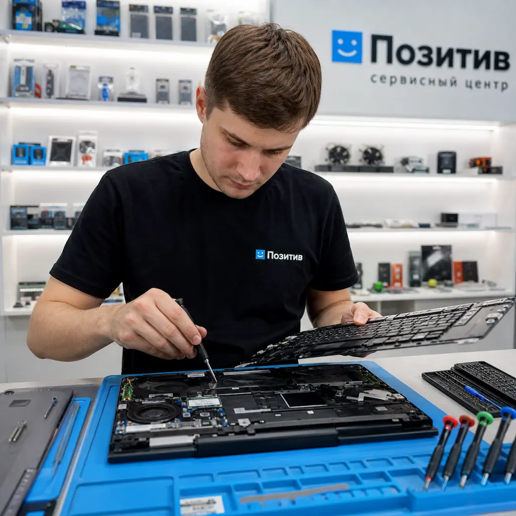 заменить клавиатуру на ноутбуке Samsung в Сочи