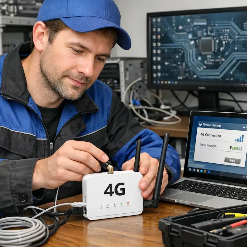 Настройка 4G модема в Сочи