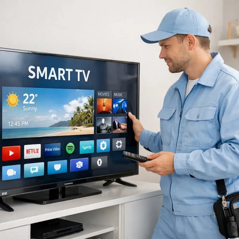 Настройка Smart TV в Сочи