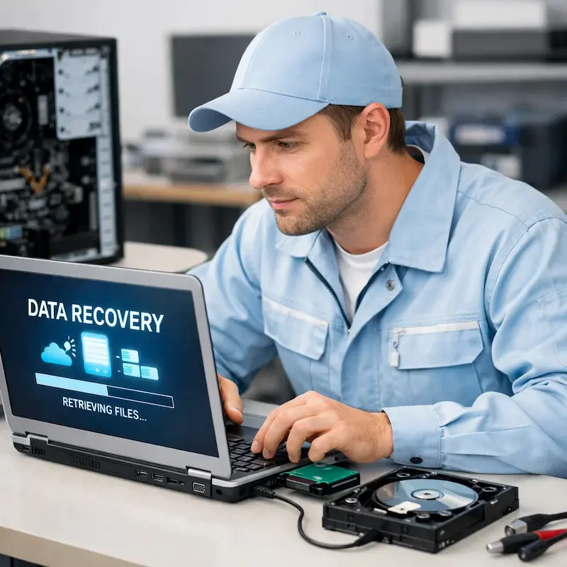 Восстановление данных и файлов в Сочи