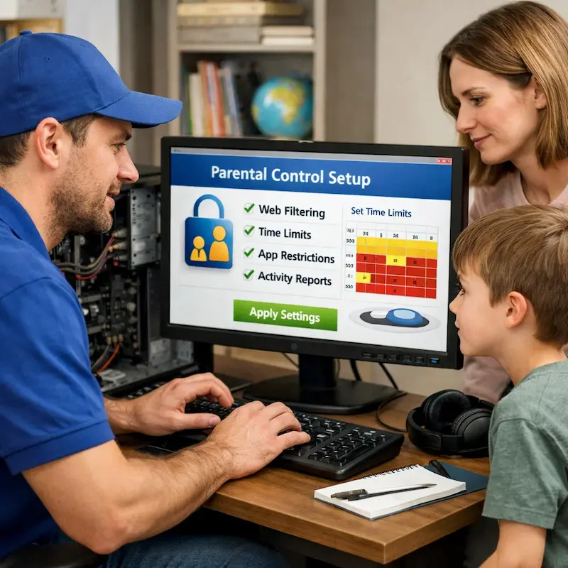 установка родительского контроля в Сочи