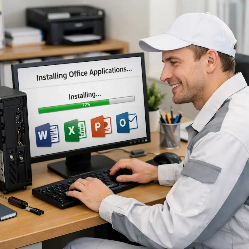 Установка и настройка программ на компьютере в Сочи