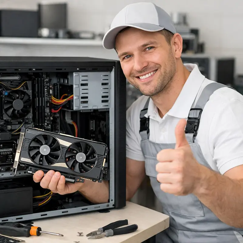 Замена видеокарты ПК в Сочи