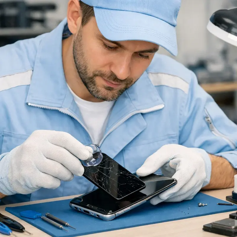 Заменить сенсорное стекло на смартфоне в Сочи